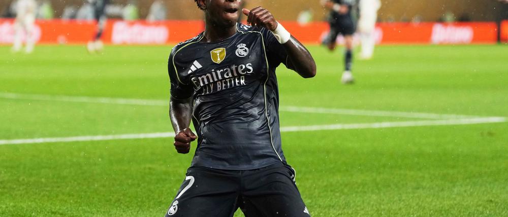 Vinicius Junior brachte Real Madrid in Führung