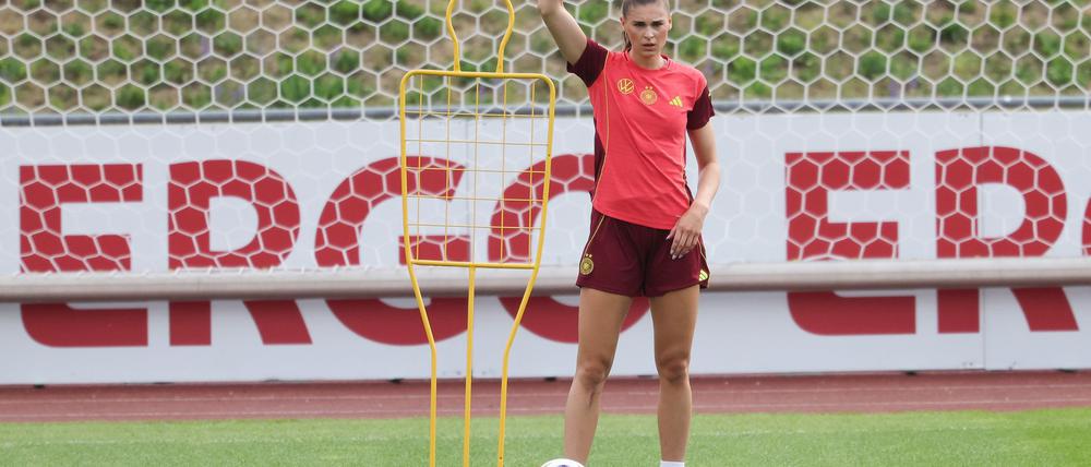 Jule Brand ist eine Weltklasse-Stürmerin im deutschen Team