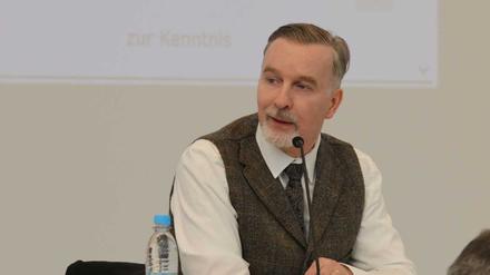 Der SPD-Stadtverordnete und Vorsitzende der Stadtverordnetenversammlung, Hagen Wegewitz.