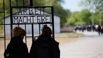 Das Unwetter hat in der Gedenkstätte Sachsenhausen schwere Schäden angerichtet. (Archivfoto)