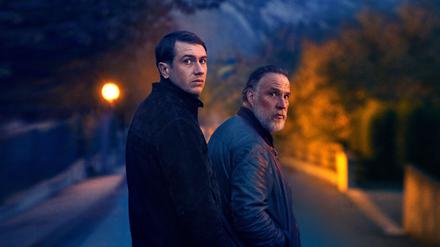 Yohan (Bastien Bouillon, l) und sein Kollege Marceau (Bouli Lanners) im Film „In der Nacht des 12.“ 