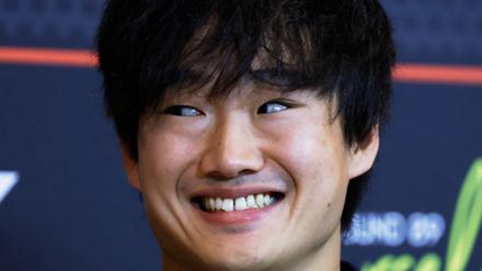 Irren ist menschlich: Red-Bull-Fahrer Yuki Tsunoda.