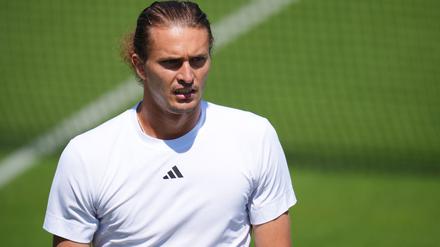 Alexander Zverev bereitet sich derzeit auf Wimbledon vor.