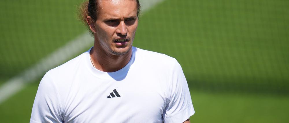 Alexander Zverev bereitet sich derzeit auf Wimbledon vor.