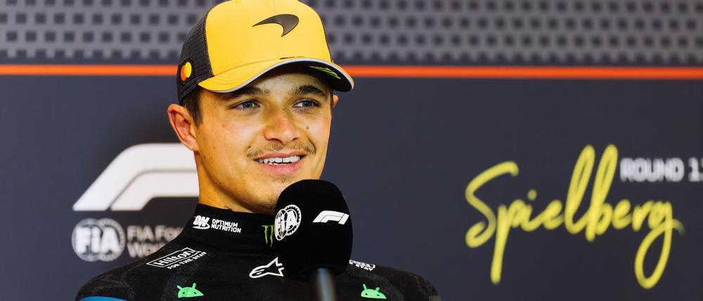 Lando Norris hat nach seinem Kanada-Desaster wieder gute Laune.