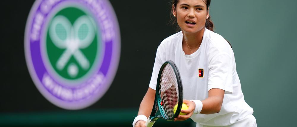 Steht in Wimbledon besonders im Fokus der Briten: Emma Raducanu
