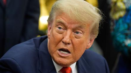 Trumps übt wegen des Korruptionsprozesses gegen seinen Verbündeten Netanjahu erneut scharfe Kritik an Israels Jutsiz. (Archivbild)