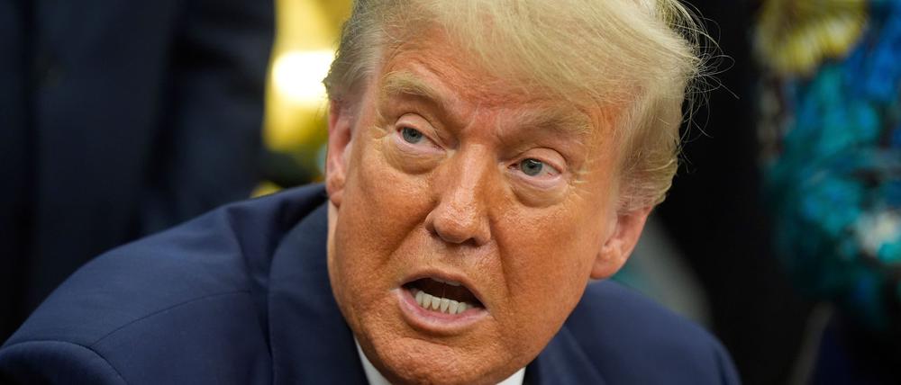 Trumps übt wegen des Korruptionsprozesses gegen seinen Verbündeten Netanjahu erneut scharfe Kritik an Israels Jutsiz. (Archivbild)