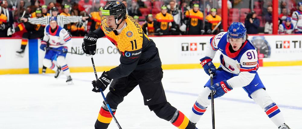 David Lewandowski (11) könnte künftig an der Seite von Superstar Leon Draisaitl bei den Edmonton Oilers spielen.