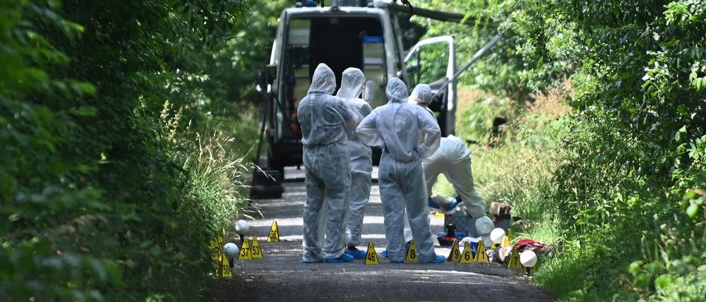 Die Polizei geht von einem Verbrechen aus und setzte eine Mordkommission ein.