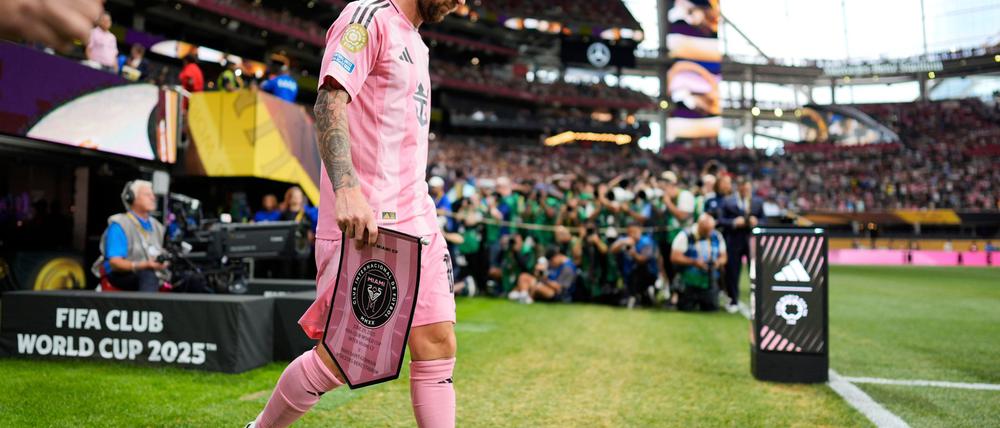 Ein glanzloser Abgang von der Club-WM-Bühne: Lionel Messi.