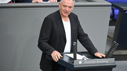 Parteichef van Aken pocht auf ein Mitspracherecht der Linksfraktion. (Archivbild) 