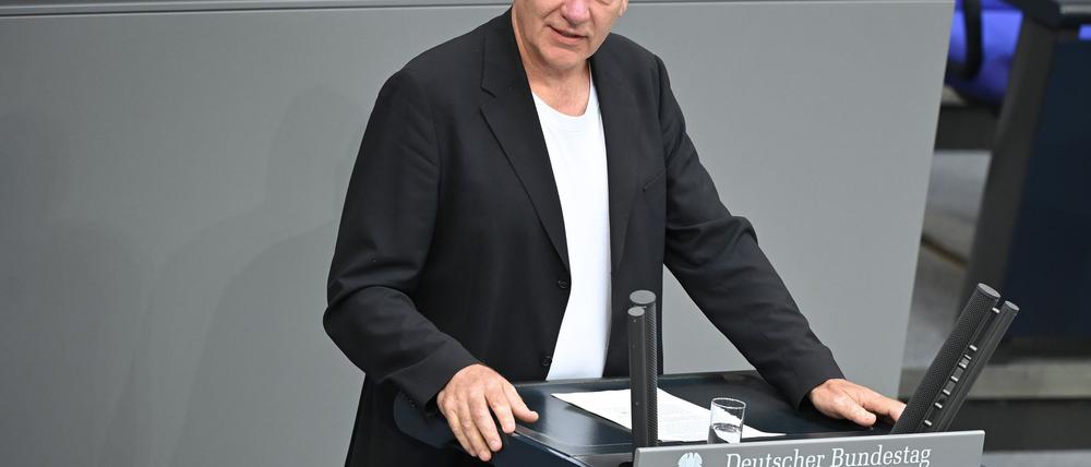 Parteichef van Aken pocht auf ein Mitspracherecht der Linksfraktion. (Archivbild)