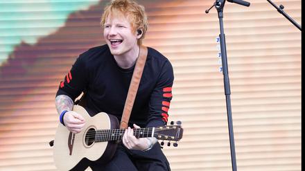 Ed Sheeran ist gerade auf Tour. 