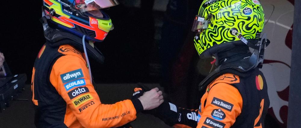 Formel-1-Codes sind auch bei McLaren eine Welt für sich.