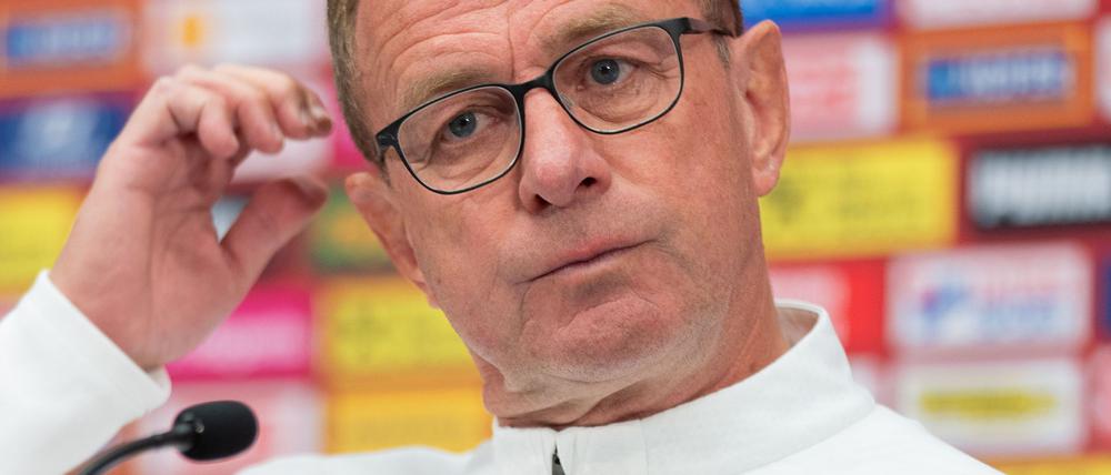 Die Spekulationen über ein mögliches Rangnick-Engagement in Berlin gehen weiter.