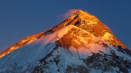 Der Mount Everest.