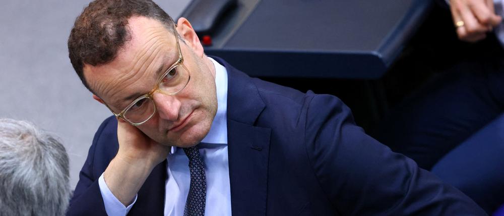Spahn am 27. Juni im Plenarsaal des Bundestags.