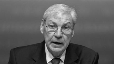 Der Deutsche Gewerkschaftsbund meldet den Tod seines langjährigen Vorsitzenden Michael Sommer (Archivbild).