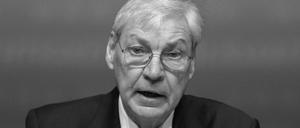 Der Deutsche Gewerkschaftsbund meldet den Tod seines langjährigen Vorsitzenden Michael Sommer (Archivbild).