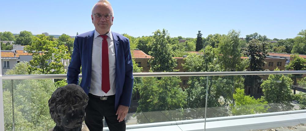 Detlef Tabbert (BSW), Minister für Infrastruktur und Landesplanung des Landes Brandenburg.