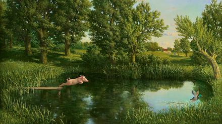 Surreale Bilder des Malers und Illustrators Michael Sowa.