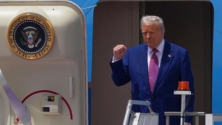 Trump kündigte auf seiner Nahostreise an, alle Sanktionen gegen Syrien aufzuheben. (Archivbild)