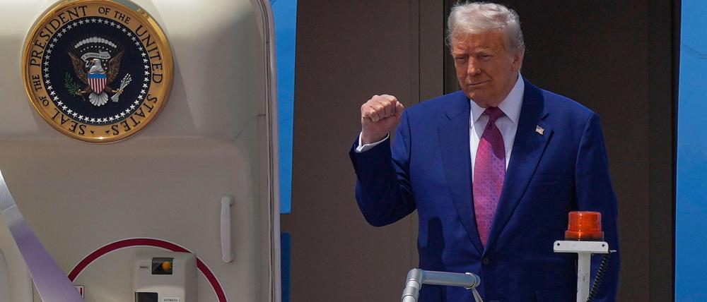 Trump kündigte auf seiner Nahostreise an, alle Sanktionen gegen Syrien aufzuheben. (Archivbild)