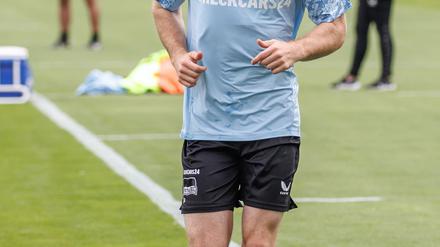 Leon Jensen ist zurück in Berlin und will mit der Hertha aufsteigen. 