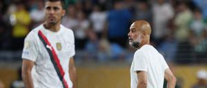 Pep Guardiola ist mit Manchester City bereits im Achtelfinale der Klub-WM ausgeschieden.