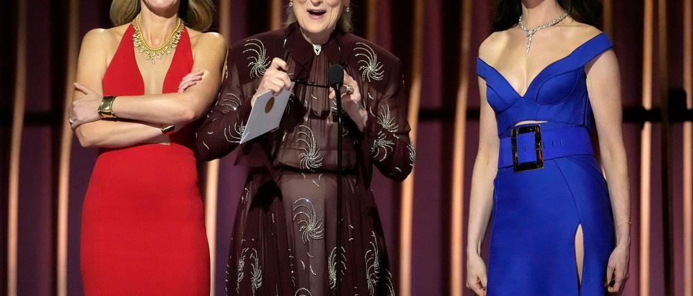 Fast 20 Jahre nach Erscheinen der Komödie „Der Teufel trägt Prada“ mit Meryl Streep, Anne Hathaway und Emily Blunt haben die Arbeiten an dem Fortsetzungsfilm begonnen. (Archivbild)