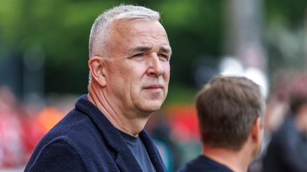 Dirk Zingler führt Union Berlin seit 2004 an. 