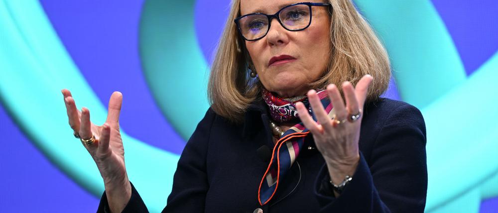 Merck-Chefin Belén Garijo richtet die Pharmasparte des Konzerns auf neue Therapiefelder aus (Archivbild)