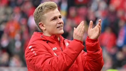 Sein Abschied in Mainz naht: Jonathan Burkardt.