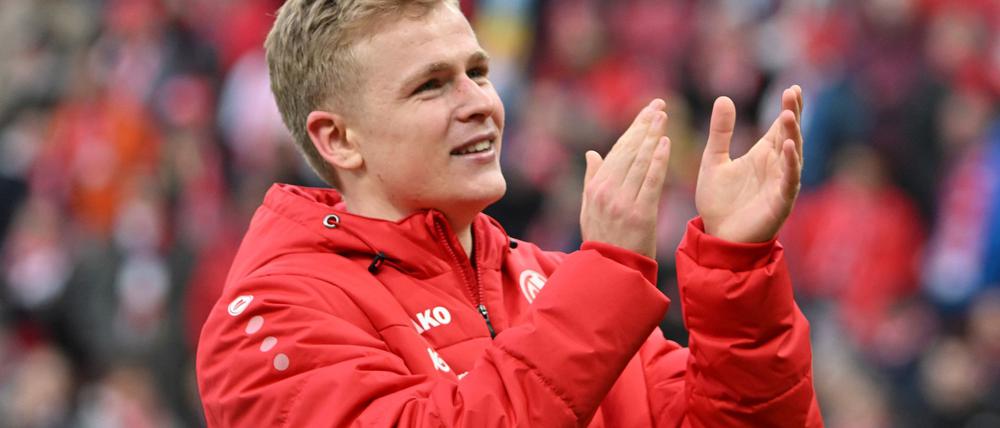 Sein Abschied in Mainz naht: Jonathan Burkardt.
