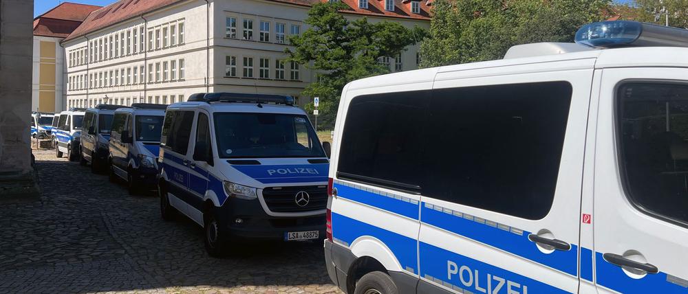 Im Landtag wurden Geschäfts- und Fraktionsräume durchsucht.