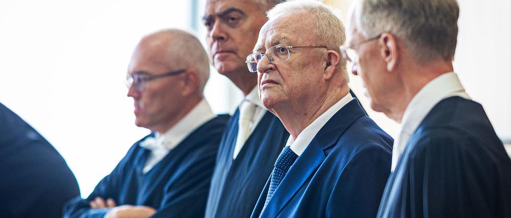 Der Prozess gegen Ex-Volkswagenchef Winterkorn ist vorläufig gestoppt. (Archivbild)