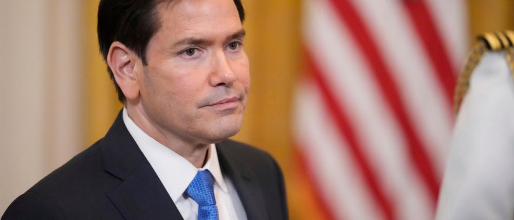 Verkündet das offizielle Ende von Auslandshilfen durch USAID: Außenminister Marco Rubio. (Archivbild)