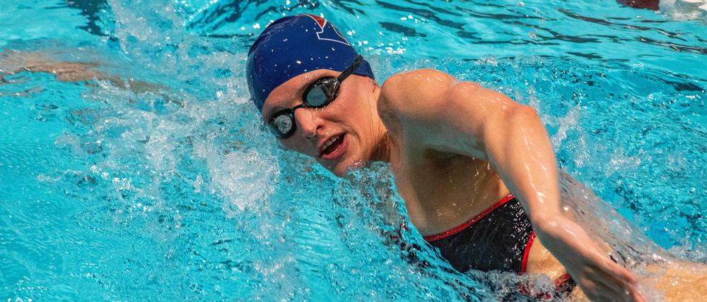 Die trans Schwimmerin Lia Thomas.