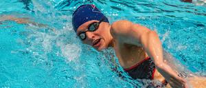 Die trans Schwimmerin Lia Thomas. 