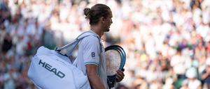 Wieder kann Alexander Zverev sich den Traum vom Grand Slam nicht erfüllen.