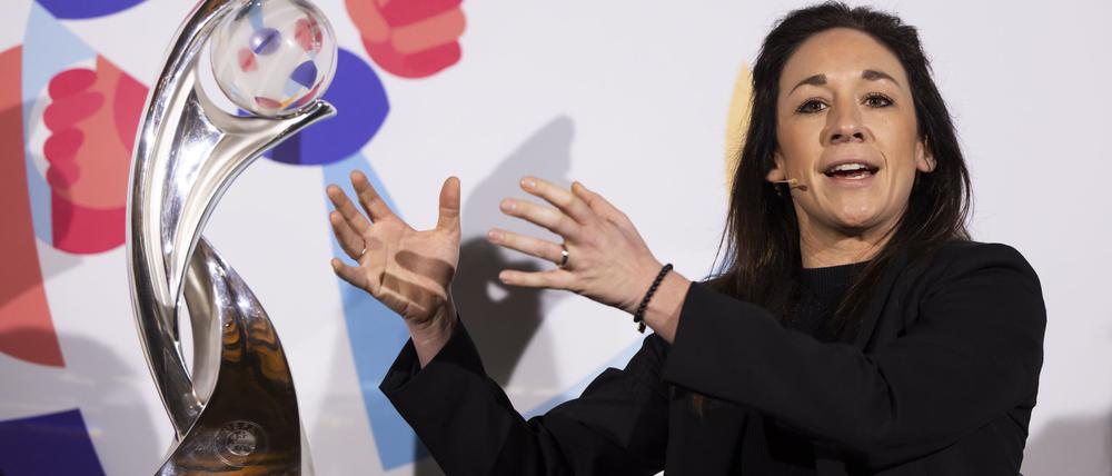 UEFA-Frauenfußball-Chefin Nadine Keßler erhofft sich einen weiteren Aufschwung durch die EM.