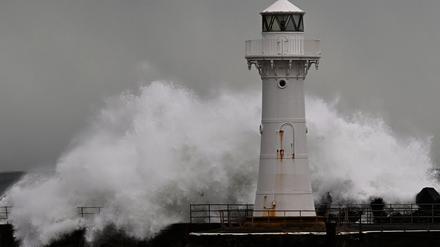 Der „Bomben-Zyklon“ hat an der Ostküste Australiens Chaos ausgelöst.