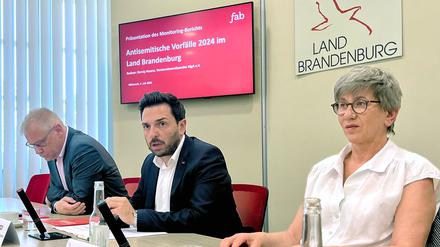 In Brandenburg gab es 2024 fast 30 Prozent mehr antisemitische Vorfälle als im Vorjahr. 