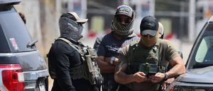 ICE-Agenten im Juni in Los Angeles. 