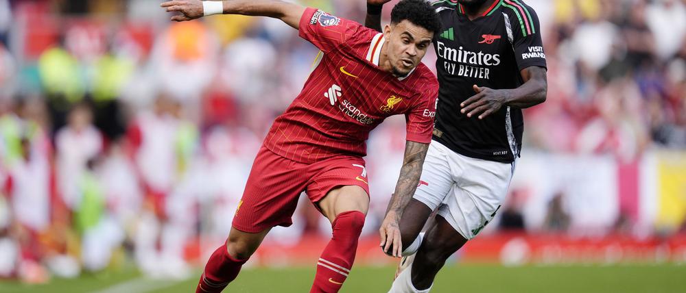 Keine Chance für die Bayern: Luis Díaz (l) soll beim FC Liverpool bleiben.