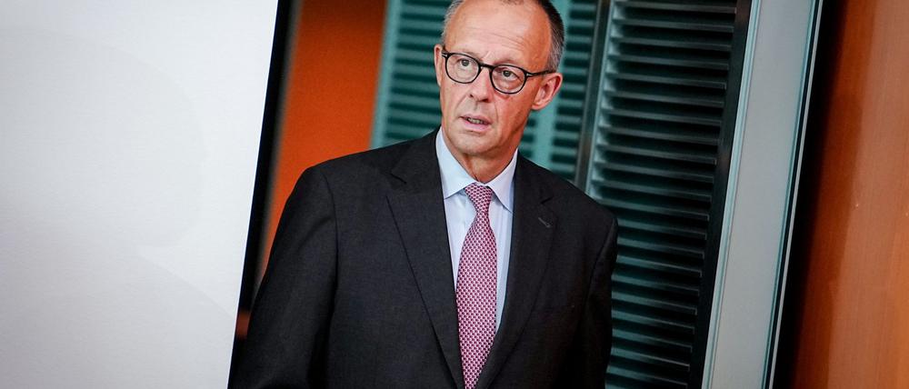 Merz erntet für seine „Zirkuszelt“-Aussage Kritik. 