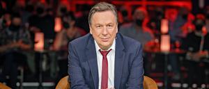 Moderator Jörg Kachelmann anläßlich der Aufzeichnung der MDR.