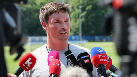 Ist gefragt: HSV-Cheftrainer Merlin Polzin.