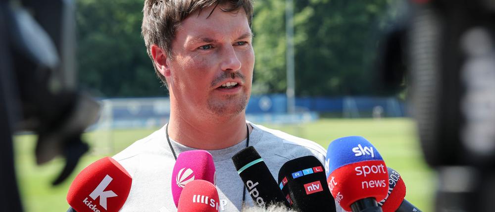 Ist gefragt: HSV-Cheftrainer Merlin Polzin.